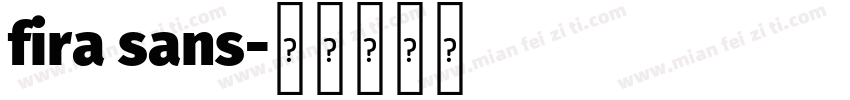 fira sans字体转换